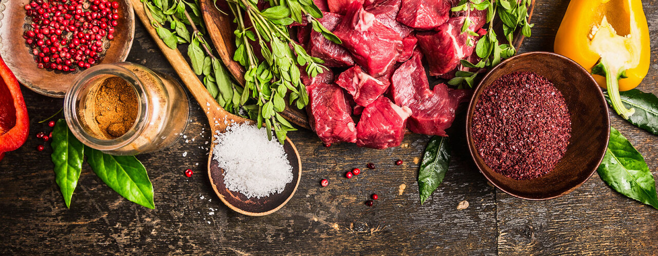 Wereldrestaurant Amber verse producten